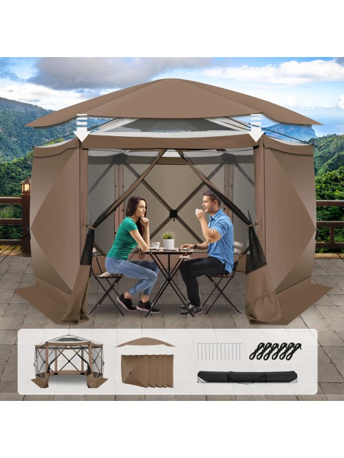 SANOPY 12'x12' Pop up Gazebo with Starry Sky Cover...