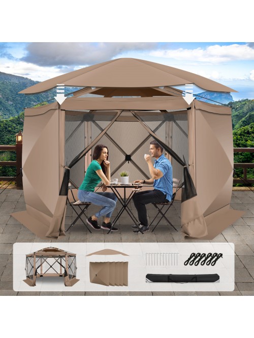 SANOPY 12'x12' Pop up Gazebo with Starry Sky Cover...